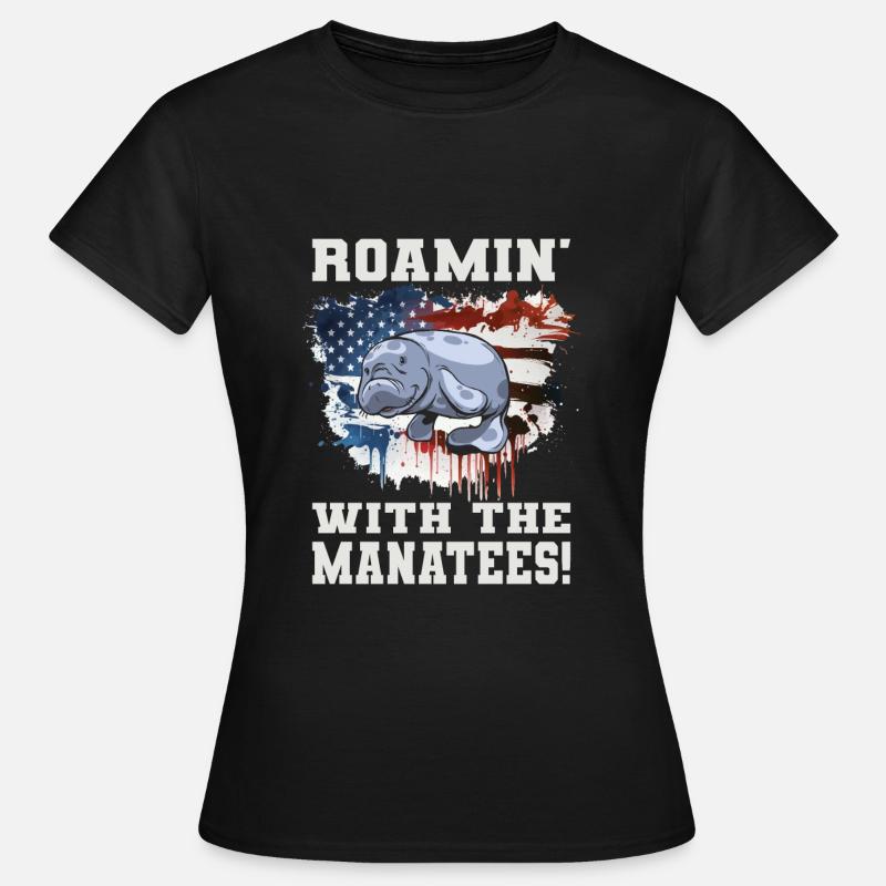 Manatee - Women's T-Shirt - black