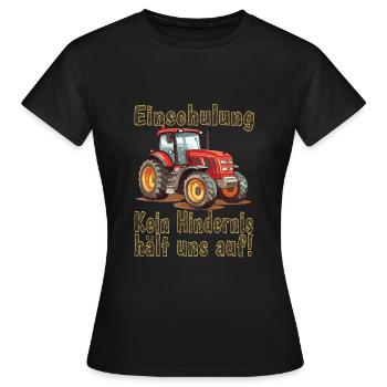 Schoolchild - Women's T-Shirt - black - Front - AI Model Female 172 dark (172cm)