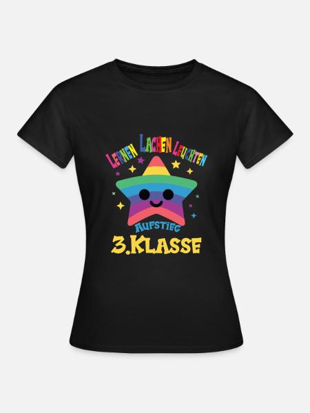 3. Schuljahr - Frauen T-Shirt - Schwarz