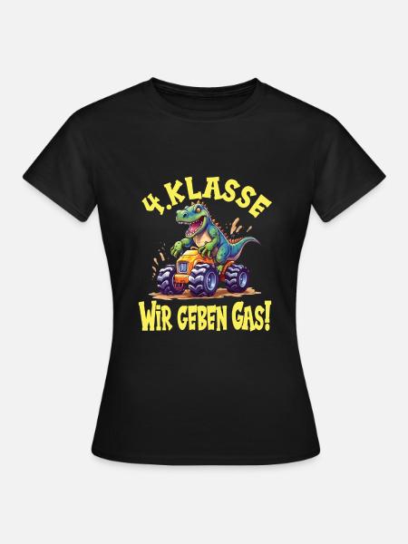 Schuljahr 4 - Frauen T-Shirt - Schwarz