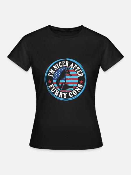 Furry Fandom - Women's T-Shirt - black