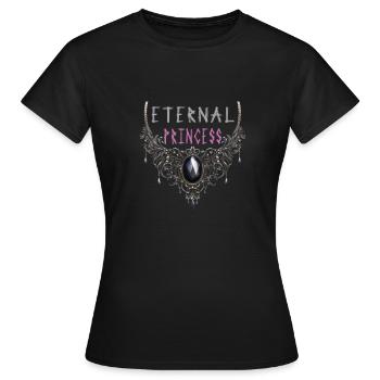 Goth Emo - T-shirt Femme - noir - Devant - AI Model Female 172 dark (172cm)