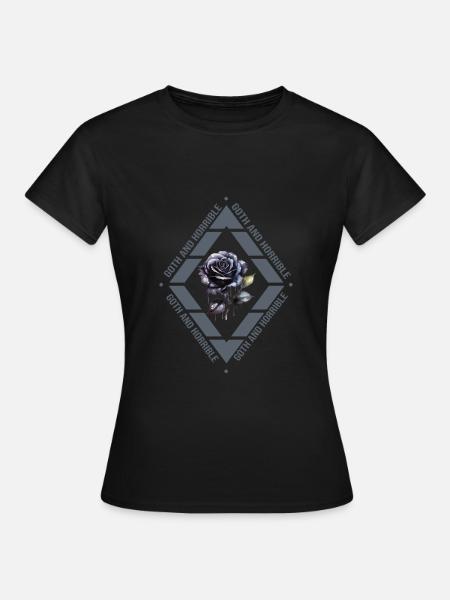 Goth Emo - Frauen T-Shirt - Schwarz