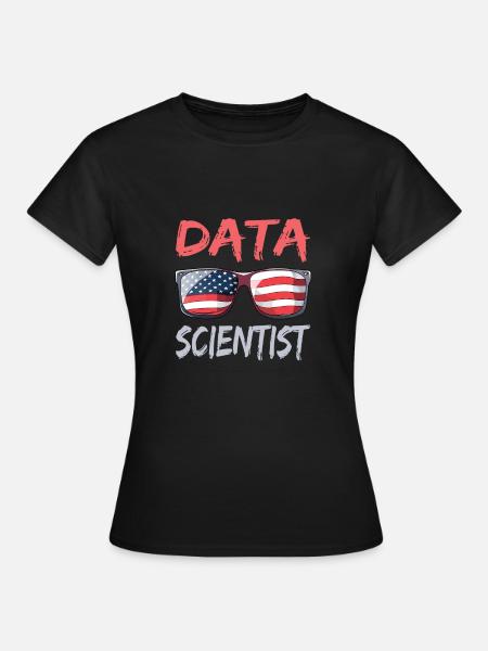 Daten Analytiker Datenschutz Beauftragter - Frauen T-Shirt - Schwarz
