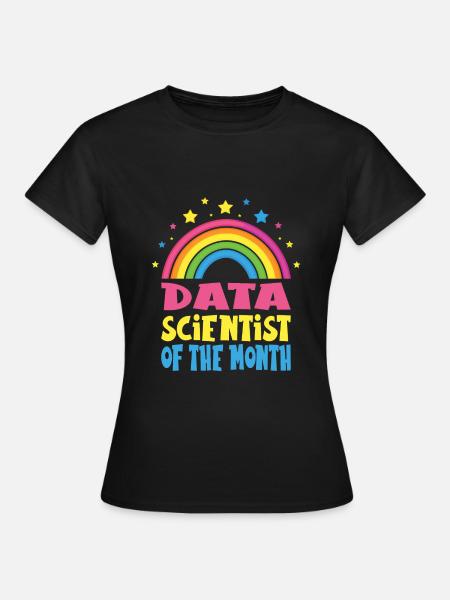 Daten Analytiker Datenschutz Beauftragter - Frauen T-Shirt - Schwarz