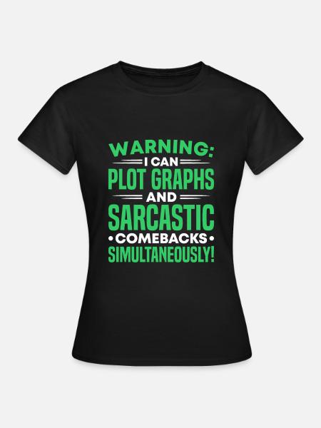 Daten Analytiker Datenschutz Beauftragter - Frauen T-Shirt - Schwarz