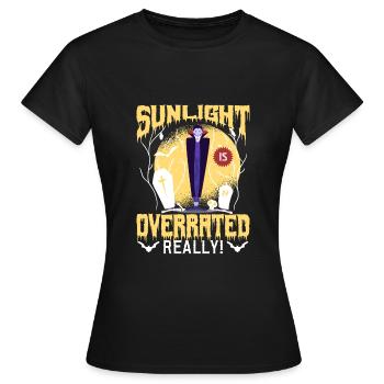 Goth Emo - T-shirt Femme - noir - Devant - AI Model Female 172 dark (172cm)