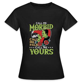 Goth Emo - T-shirt Femme - noir - Devant - AI Model Female 172 dark (172cm)