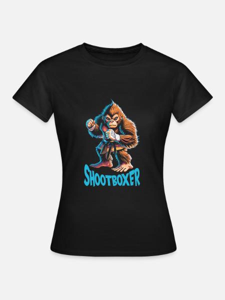 Bare Knuckle - T-shirt dam - svart