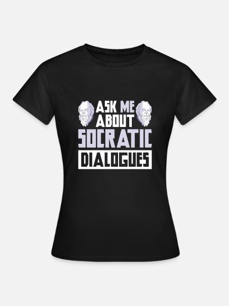 Philosophie - Frauen T-Shirt - Schwarz