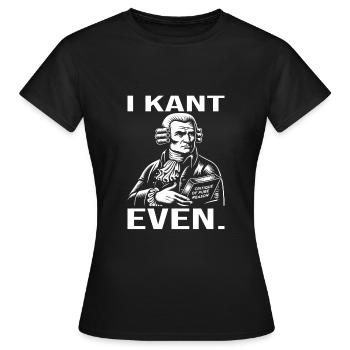 Philosophie - T-shirt Femme - noir - Devant - AI Model Female 172 dark (172cm)