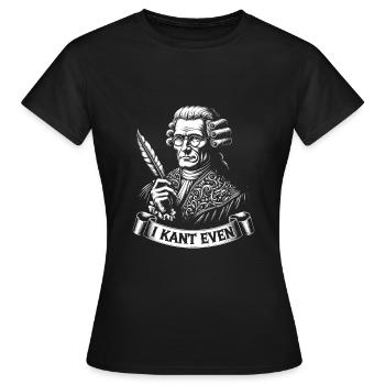 Philosophie - T-shirt Femme - noir - Devant - AI Model Female 172 dark (172cm)