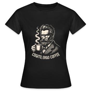 Philosophie - T-shirt Femme - noir - Devant - AI Model Female 172 dark (172cm)