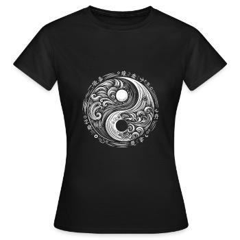Philosophie - T-shirt Femme - noir - Devant - AI Model Female 172 dark (172cm)