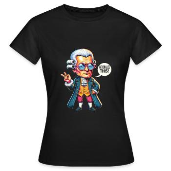 Philosophie - T-shirt Femme - noir - Devant - AI Model Female 172 dark (172cm)