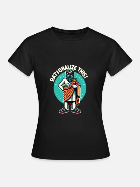 Philosophie - Frauen T-Shirt - Schwarz