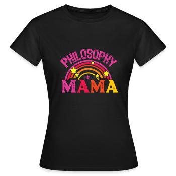 Philosophie - T-shirt Femme - noir - Devant - AI Model Female 172 dark (172cm)
