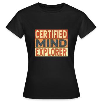 Psychologe - Frauen T-Shirt - Schwarz - Vorne - AI Model Female 172 dark (172cm)
