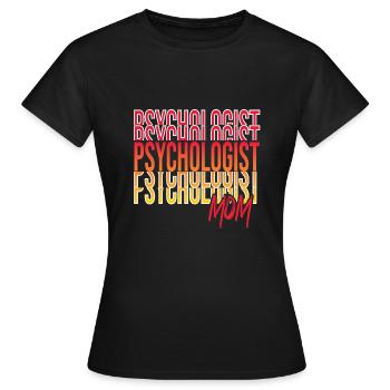 Psychologe - Frauen T-Shirt - Schwarz - Vorne - AI Model Female 172 dark (172cm)