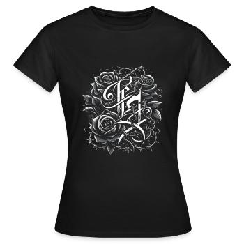 Gothic - Women's T-Shirt - black - Front - AI Model Female 172 dark (172cm)