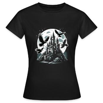 Gothic - Women's T-Shirt - black - Front - AI Model Female 172 dark (172cm)