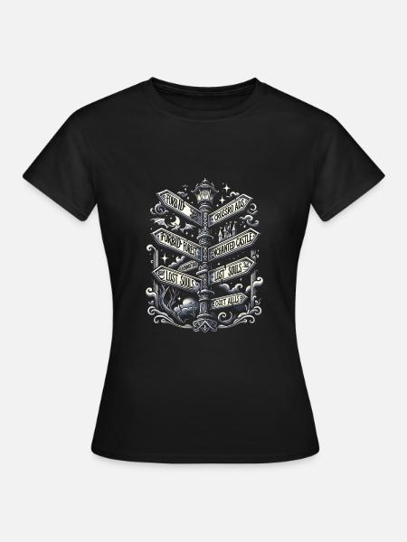 Gothique - T-shirt Femme - noir