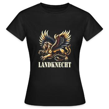 Mittelalter Markt - Frauen T-Shirt - Schwarz - Vorne - AI Model Female 172 dark (172cm)