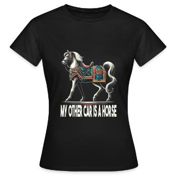 Medieval Market - Women's T-Shirt - black - Front - AI Model Female 172 dark (172cm)