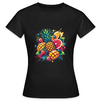 Rascal - Women's T-Shirt - black - Front - AI Model Female 172 dark (172cm)