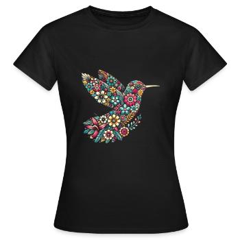 Exotisch - Frauen T-Shirt - Schwarz - Vorne - AI Model Female 172 dark (172cm)