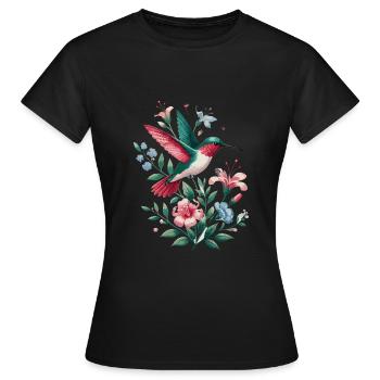 Exotisch - Frauen T-Shirt - Schwarz - Vorne - AI Model Female 172 dark (172cm)