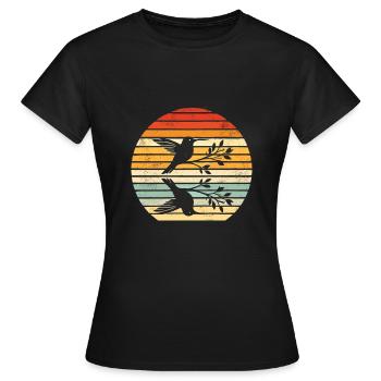 Exotisch - Frauen T-Shirt - Schwarz - Vorne - AI Model Female 172 dark (172cm)