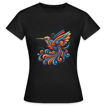 Exotique - T-shirt Femme - noir - Devant - AI Model Female 172 dark (172cm)