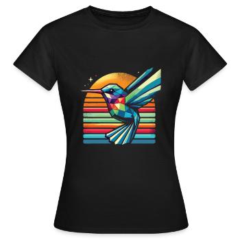 Exotisch - Frauen T-Shirt - Schwarz - Vorne - AI Model Female 172 dark (172cm)