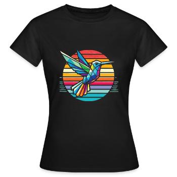 Exotisch - Frauen T-Shirt - Schwarz - Vorne - AI Model Female 172 dark (172cm)
