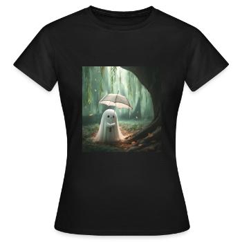 Märchen - Frauen T-Shirt - Schwarz - Vorne - AI Model Female 172 dark (172cm)