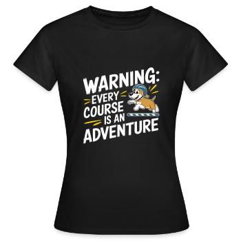 Agilité - T-shirt Femme - noir - Devant - AI Model Female 172 dark (172cm)