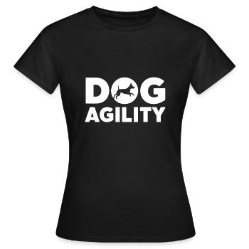 Agilité - T-shirt Femme - noir - Devant - AI Model Female 172 dark (172cm)