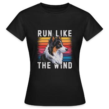 Agilité - T-shirt Femme - noir - Devant - AI Model Female 172 dark (172cm)