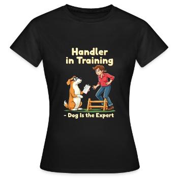 Agilité - T-shirt Femme - noir - Devant - AI Model Female 172 dark (172cm)