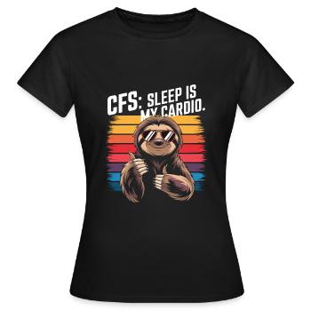Humour de bureau - T-shirt Femme - noir - Devant - AI Model Female 172 dark (172cm)