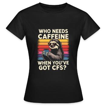 Humour de bureau - T-shirt Femme - noir - Devant - AI Model Female 172 dark (172cm)
