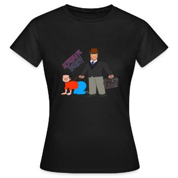 Alternative Realität - Frauen T-Shirt - Schwarz - Vorne - AI Model Female 172 dark (172cm)