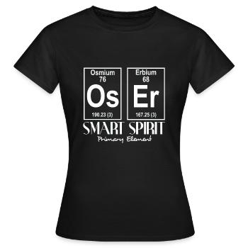 Time table dare - Women's T-Shirt - black - Front - AI Model Female 172 dark (172cm)
