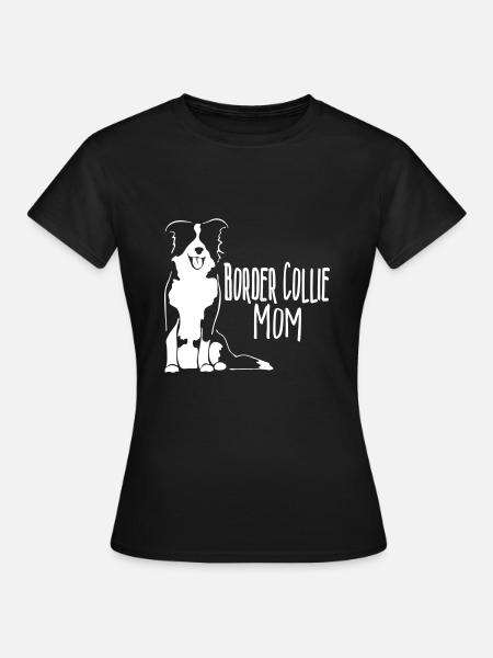 Border Collie Mum - T-shirt Femme - noir