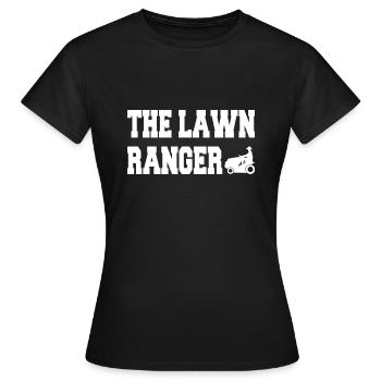 LE GARDE FORESTIER DE LA PELOUSE - T-shirt Femme - noir - Devant - AI Model Female 172 dark (172cm)