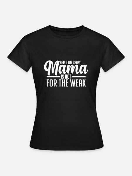 Mama Oma Oma Geschenk - Frauen T-Shirt - Schwarz