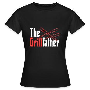 BBQ Grilling I Barbecue Chef I Grill Daddy I The - Frauen T-Shirt - Schwarz - Vorne - AI Model Female 172 dark (172cm)