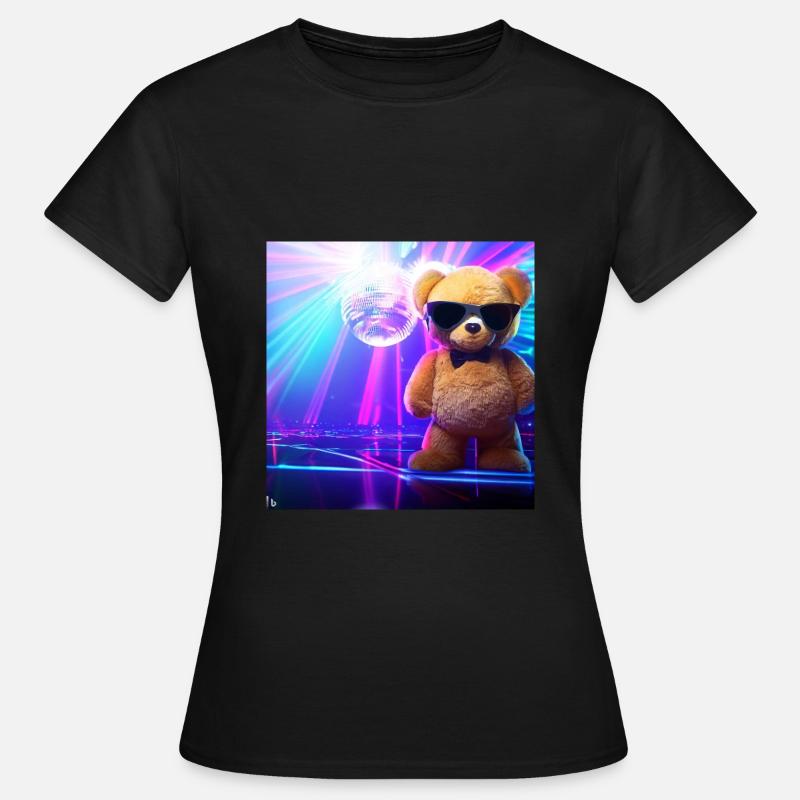 Taddy Bear - Women's T-Shirt - black