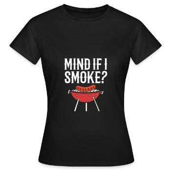 Barbecue - T-shirt Femme - noir - Devant - AI Model Female 172 dark (172cm)